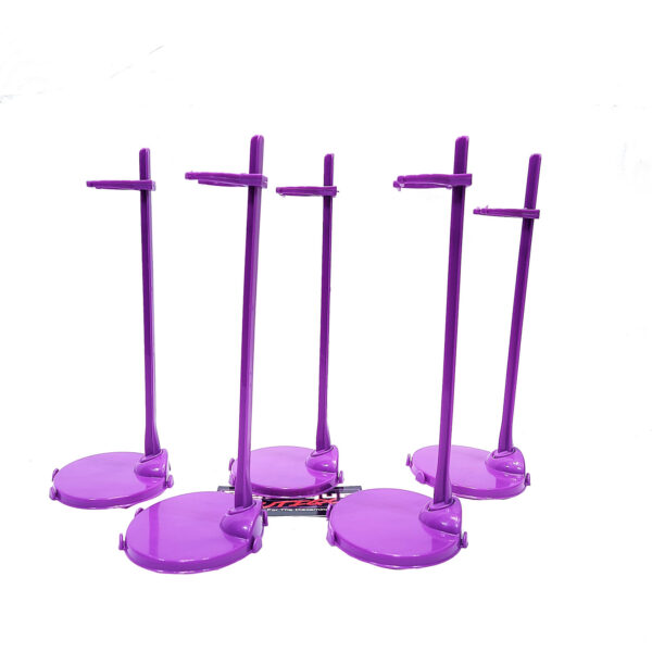 Purple Replacement Doll Stands (5 Pack)