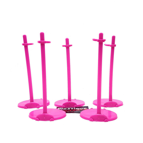 Pink Replacement Doll Stands (5 Pack)