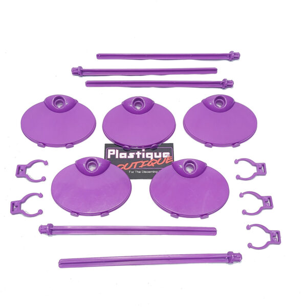 Purple Replacement Doll Stands (5 Pack)