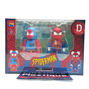 Be@rbrick Happy Kuji Spider-Man: Scarlet Spider & Spider Girl 2 Pack (Prize D)