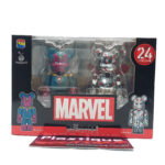 Be@rbrick Happy Happy Kuji Marvel Avengers: Vision & Ultron 2-Pack #24