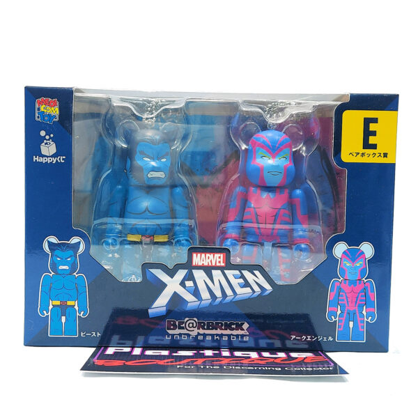 Be@rbrick Happy Kuji X-Men: Beast & Archangel 2 Pack (Prize E)