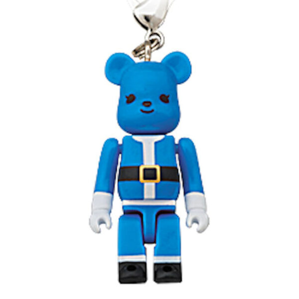 Be@rbrick Merry Green Christmas 2010: Blue Santa