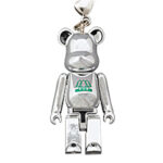Be@rbrick Merry Green Christmas 2010: Silver Logo