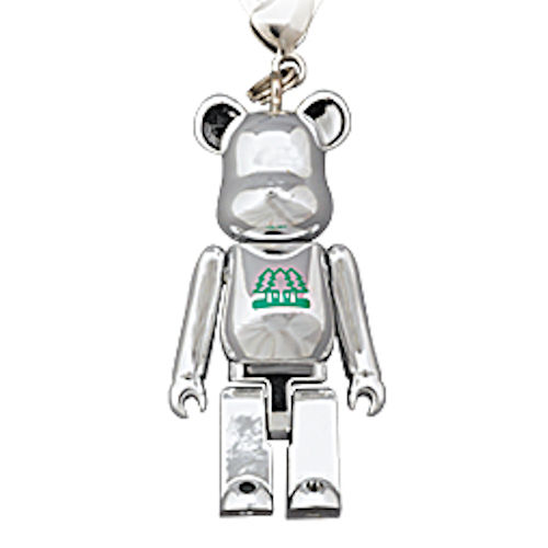 Be@rbrick Merry Green Christmas 2010 Silver