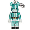 Be@rbrick Merry Green Christmas 2012: Blue Metallic Santa