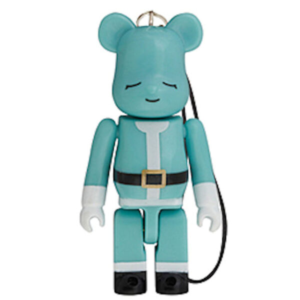 Be@rbrick Merry Green Christmas 2013: Blue Santa