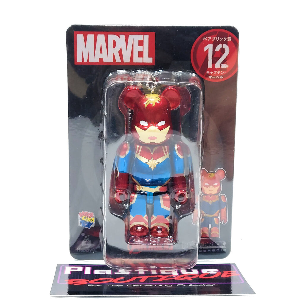 Be@rbrick Happy Kuji Marvel Avengers: Captain Marvel #12
