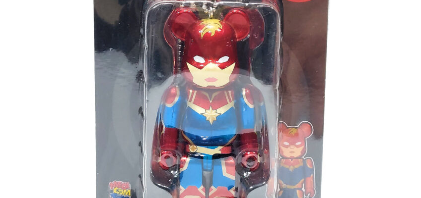 Be@rbrick Happy Kuji Marvel Avengers: Captain Marvel #12