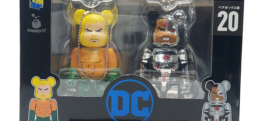 Be@rbrick Happy Kuji DC Comics: Aquaman & Cyborg 2-Pack #20