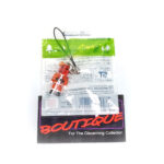 Be@rbrick Merry Green Christmas 2007: Clear Red Santa