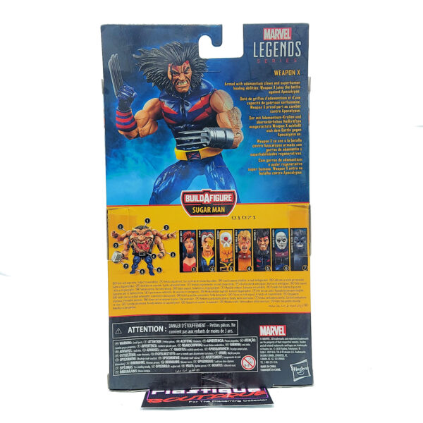 Marvel Legends Age Of Apocalypse: Weapon X (Sugar Man Build-A-Figure)