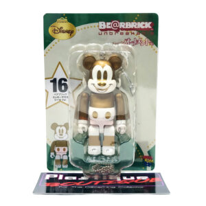 Be@rbrick Happy Kuji Disney Christmas Party: Gold & White Mickey Mouse #16