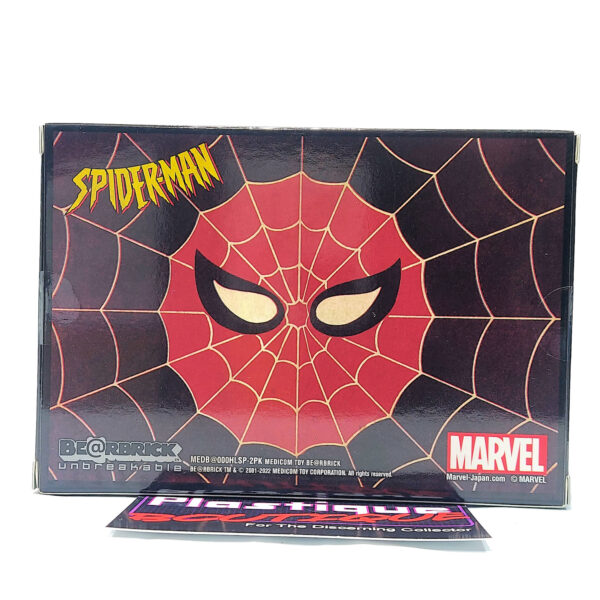 Be@rbrick Happy Kuji Spider-Man: Carnage & Spider-Carnage 2 Pack (Prize E)