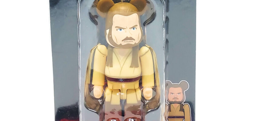 Be@rbrick Happy Kuji Star Wars: Qui-Gon Jinn #1