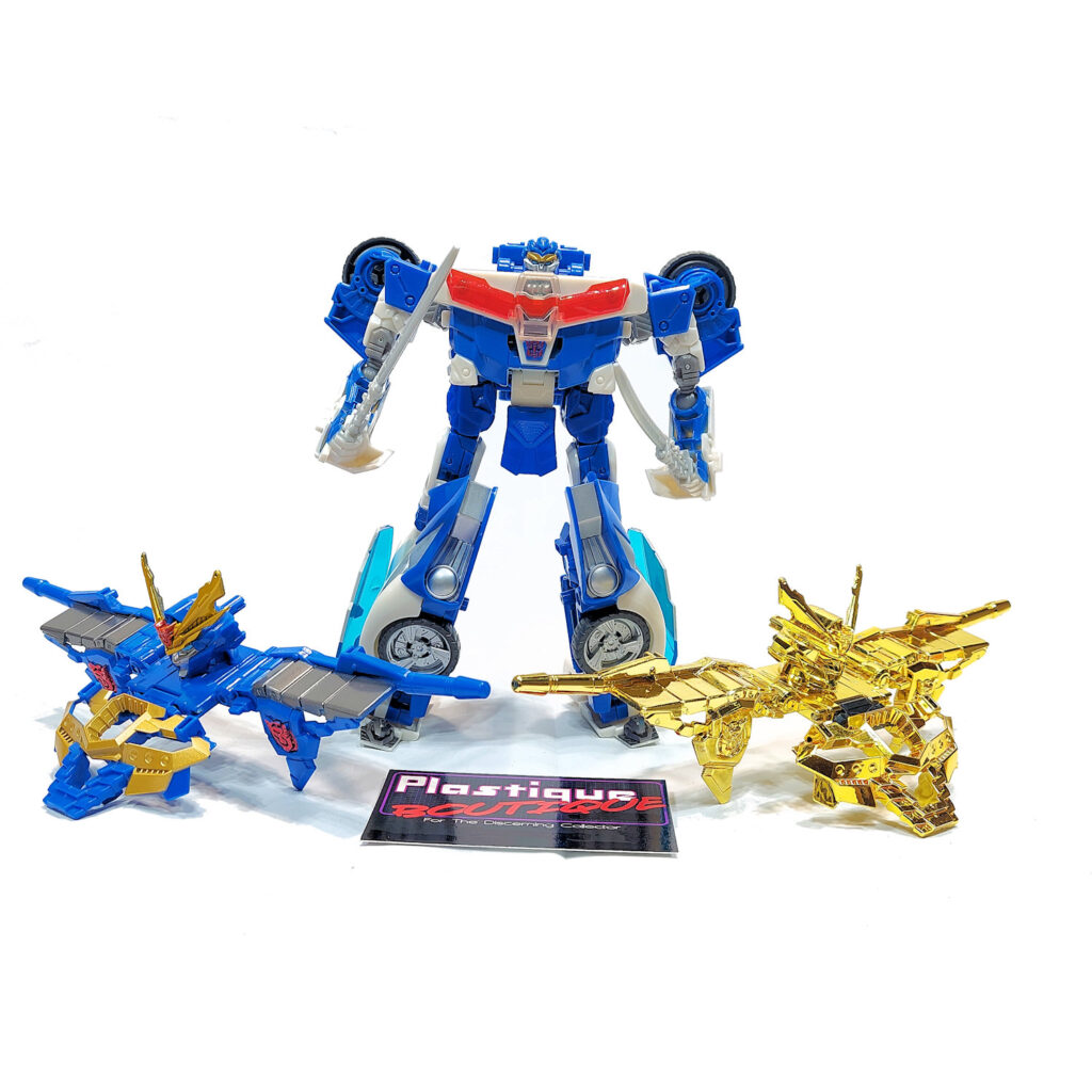 Transformers Go!: G01 Kenzan With Gold Kabuto Armor