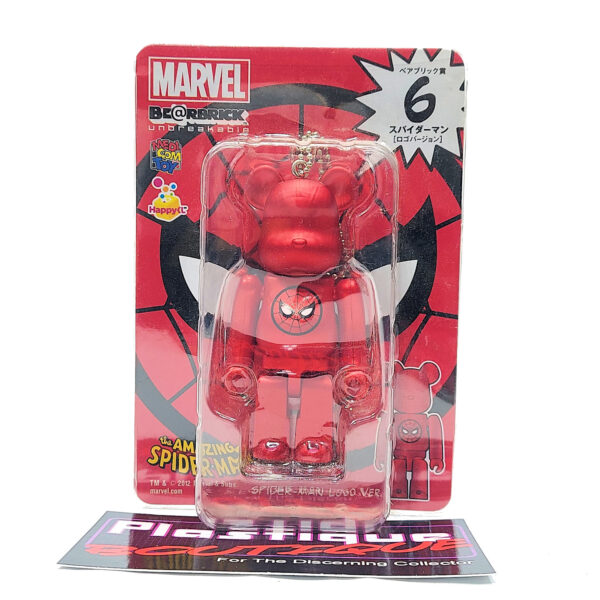 Be@rbrick Happy Kuji Marvel: Spider-Man Logo #6