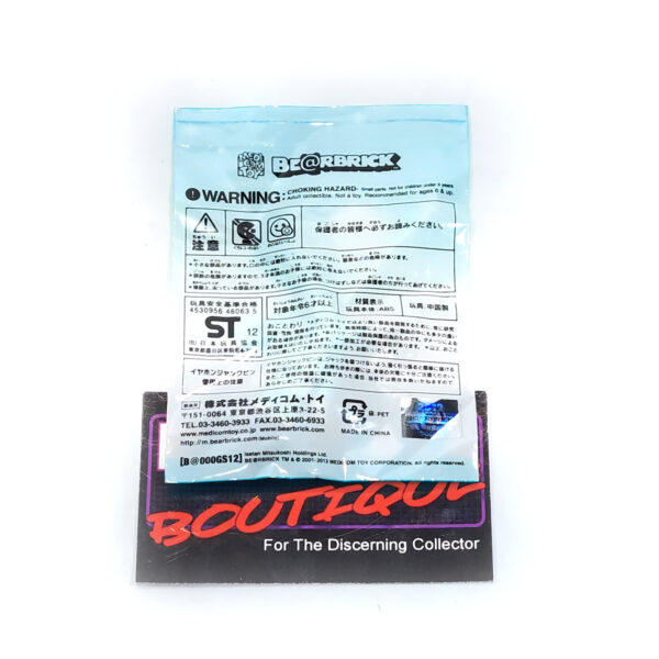 Be@rbrick Merry Green Christmas 2012: Blue Metallic Santa