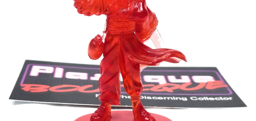 Coca-Cola Final Fantasy X Volume 3: Auron Mini Figure (Red Crystal Version)