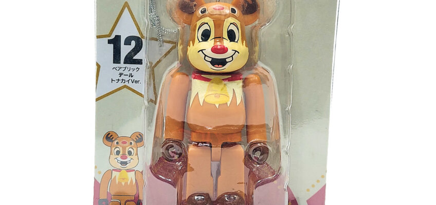 Bearbrick Happy Kuji Disney Christmas Party: Reindeer Costume Dale #12