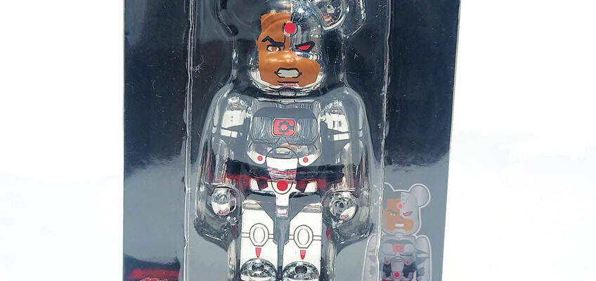 Bearbrick Happy Kuji DC Comics: Cyborg #10