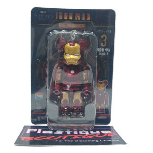 Bearbrick Happy Kuji Marvel Infinity Saga: Iron Man Mark 3 Armor #3