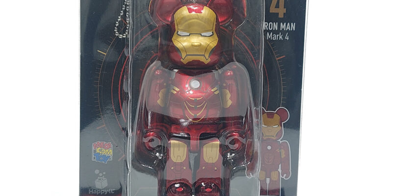 Bearbrick Happy Kuji Marvel Infinity Saga: Iron Man Mark 4 Armor #4