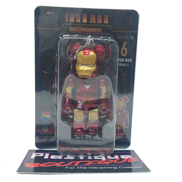 Bearbrick Happy Kuji Marvel Infinity Saga: Iron Man Mark 6 Armor #6