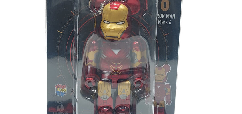 Bearbrick Happy Kuji Marvel Infinity Saga: Iron Man Mark 6 Armor #6