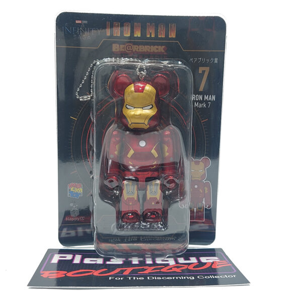 Bearbrick Happy Kuji Marvel Infinity Saga: Iron Man Mark 7 Armor #7