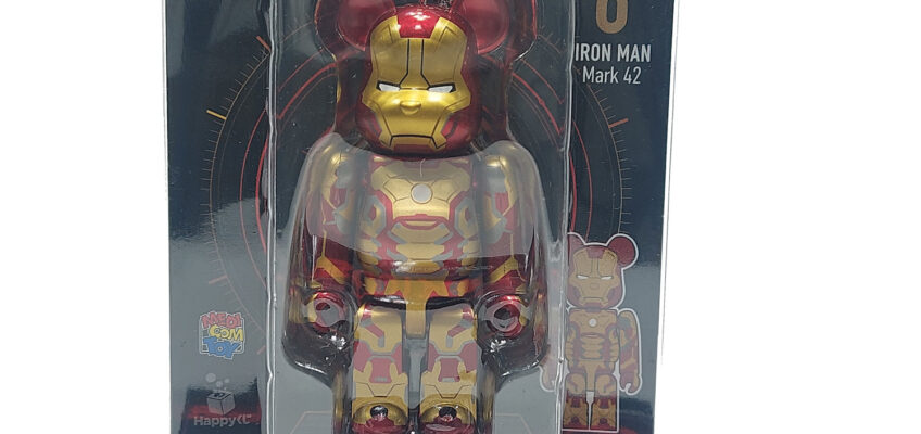 Bearbrick Happy Kuji Marvel Infinity Saga: Iron Man Mark 42 Armor #8