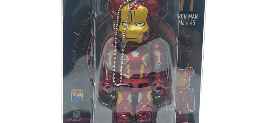 Bearbrick Happy Kuji Marvel Infinity Saga: Iron Man Mark 45 Armor #11