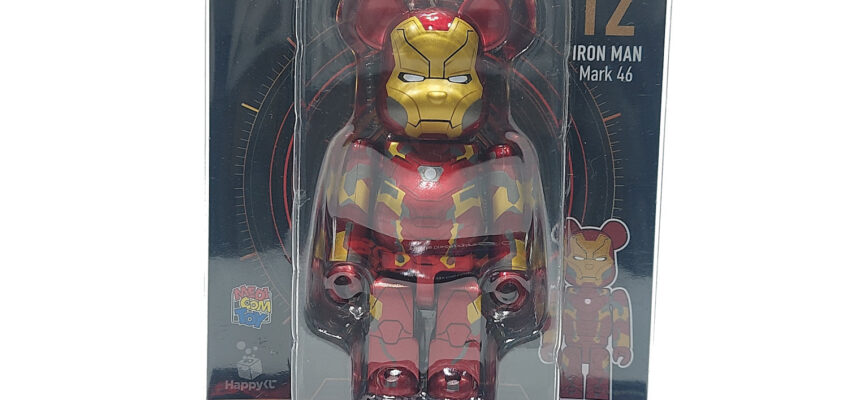 Bearbrick Happy Kuji Marvel Infinity Saga: Iron Man Mark 46 Armor #12