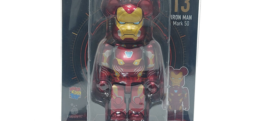 Bearbrick Happy Kuji Marvel Infinity Saga: Iron Man Mark 50 Armor #13