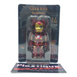 Bearbrick Happy Kuji Marvel Infinity Saga: Iron Man Mark 50 Armor (Battle Damage) #14