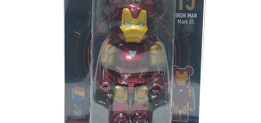 Bearbrick Happy Kuji Marvel Infinity Saga: Iron Man Mark 85 Armor #15