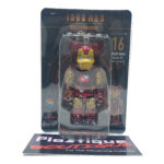 Bearbrick Happy Kuji Marvel Infinity Saga: Iron Man Mark 85 Armor (Battle Damage) #16