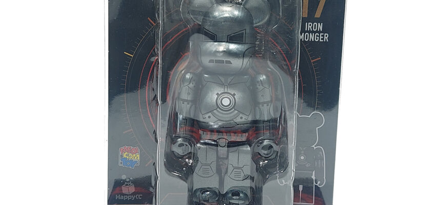 Bearbrick Happy Kuji Marvel Infinity Saga: Iron Monger #17