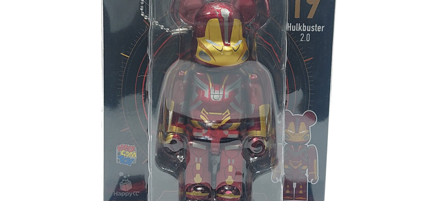 Bearbrick Happy Kuji Marvel Infinity Saga: Iron Man Hulkbuster Armor 2.0 #19