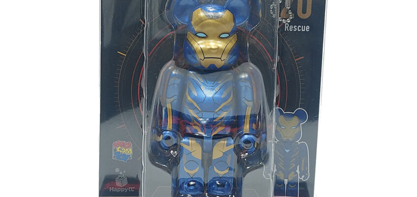 Bearbrick Happy Kuji Marvel Infinity Saga: Iron Man Rescue Armor Mark 49 #20