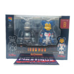 Bearbrick Happy Kuji Marvel Infinity Saga: War Machine Mark 2 & Iron Legion 2-Pack (Prize B).