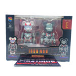 Bearbrick Happy Kuji Marvel Infinity Saga: Iron Man & War Machine 2-Pack (Prize E)