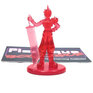 Coca-Cola Final Fantasy VII Volume 2: Cloud Strife Mini Figure (Red Crystal Version)
