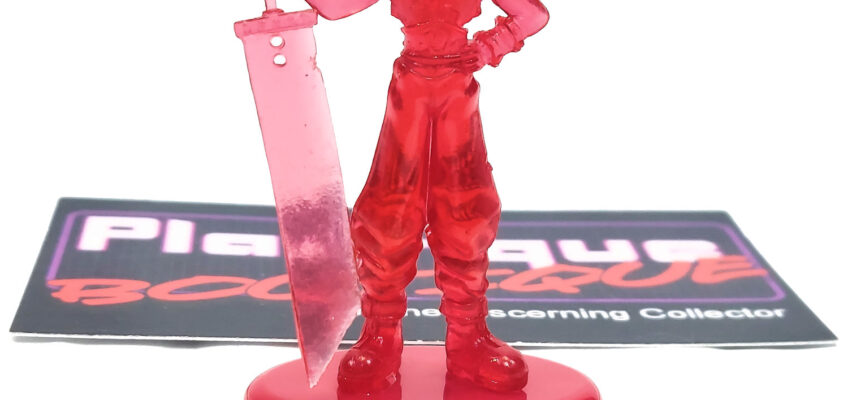 Coca-Cola Final Fantasy VII Volume 2: Cloud Strife Mini Figure (Red Crystal Version)