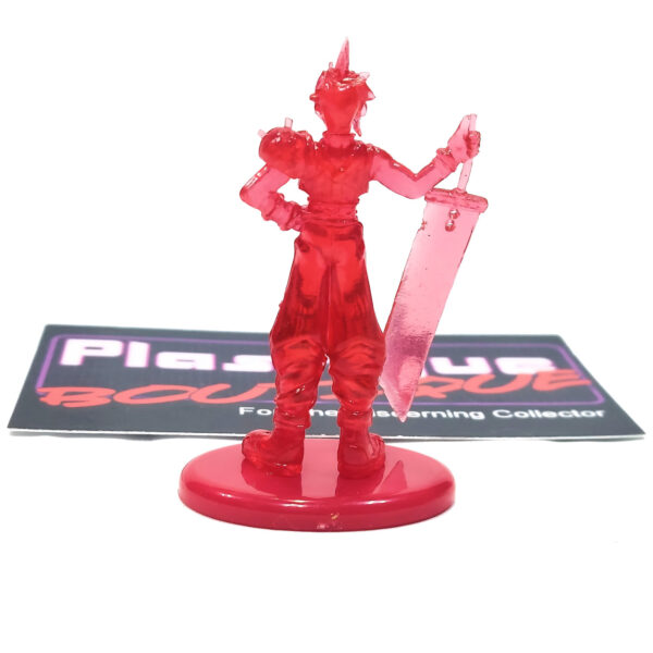 Coca-Cola Final Fantasy VII Volume 2: Cloud Strife Mini Figure (Red Crystal Version)