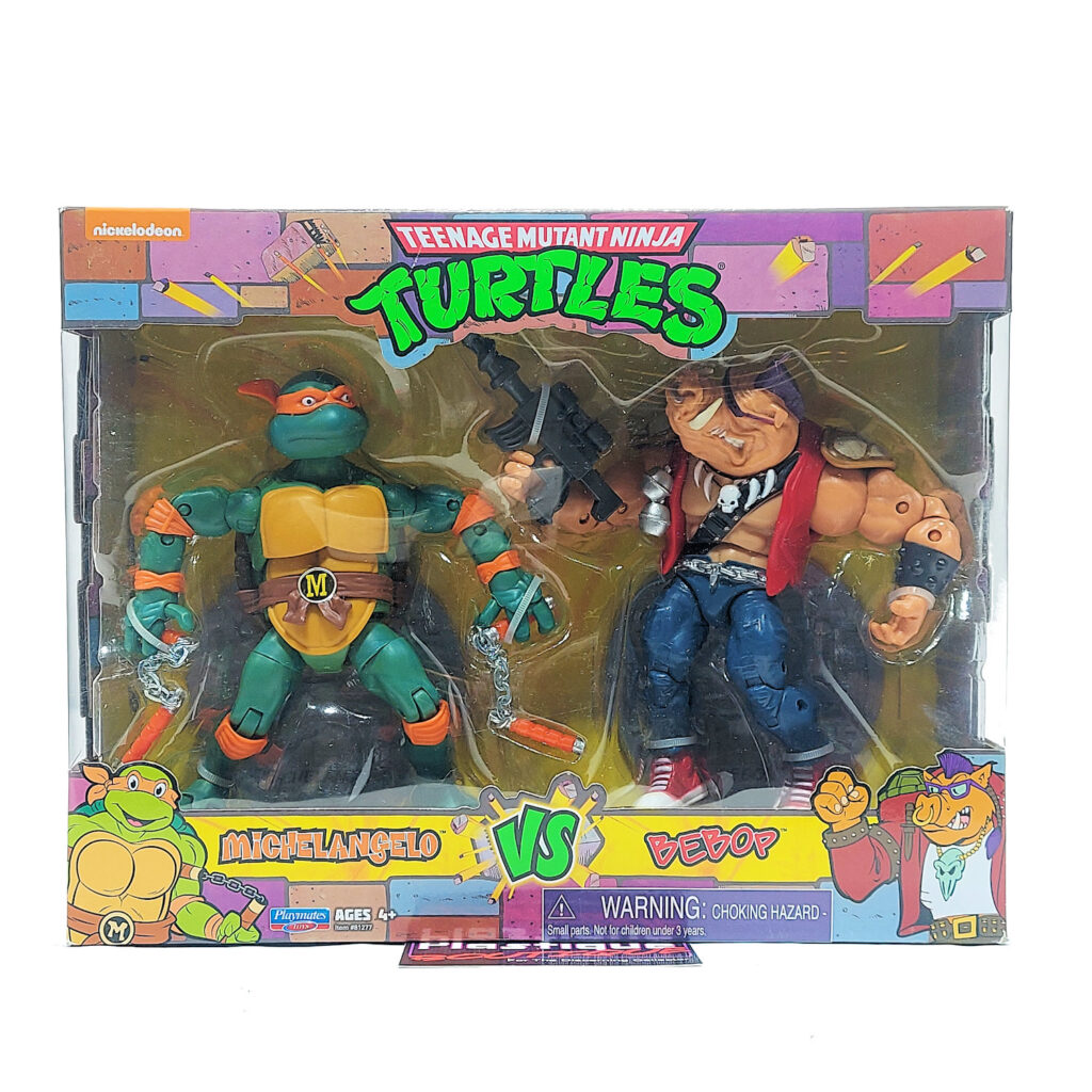 Teenage Mutant Ninja Turtles: Michelangelo vs Bebop