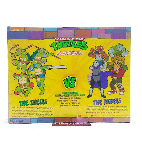Teenage Mutant Ninja Turtles: Michelangelo vs Bebop