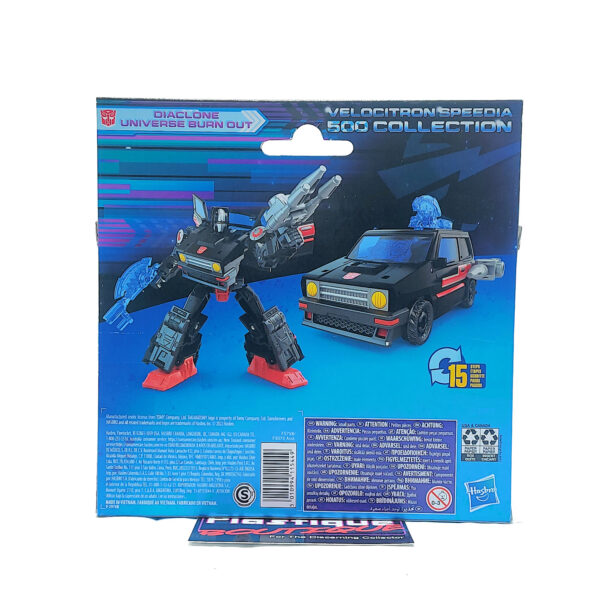 Transformers Legacy Velocitron Speedia 500 Collection: Diaclone Universe Burn Out