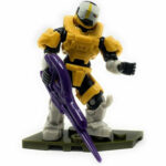 Mega Construx Halo Infinite Series 1: Yellow Spartan Gungnir