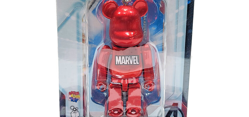 Bearbrick/Happy Kuji Marvel Avengers Endgame: Marvel Logo #17